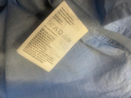 Letná bavlnená košieľka, h&m,92