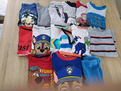 Balík mix oblečenia, 104–116