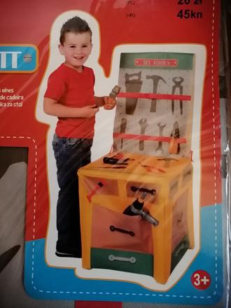 Poťah na stoličku - moje náradie,
