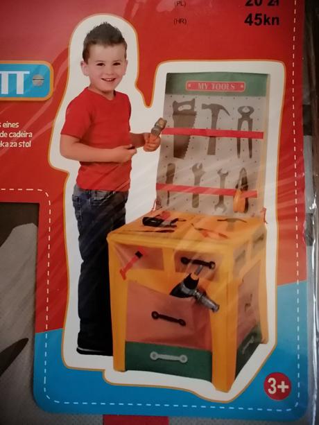 Poťah na stoličku - moje náradie, 