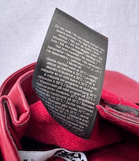 Karl lagerfeld - koženkové nohavice, xs