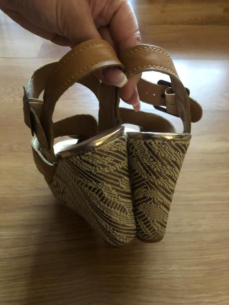 Sandále na platforme, george,40