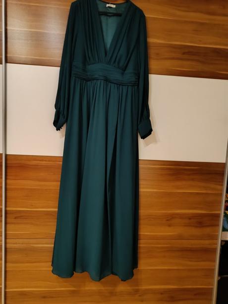 Krásne zelené šaty veľkosť 46, 46