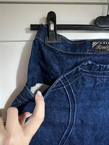 Vintage rifľová sukňa 36/38 rivelino, 38