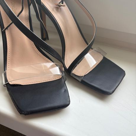 Čierne sandále, 37