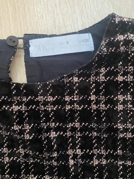 Zara slavnostne zamatove saty, zara,128