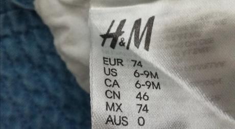 Klobúčik 6-9m, h&m,74