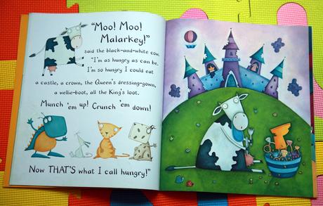 The ravenous beast story book - p,