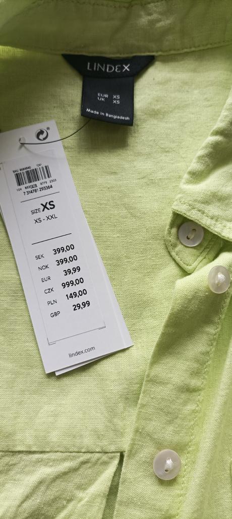 Ľanova kosela, lindex,xs