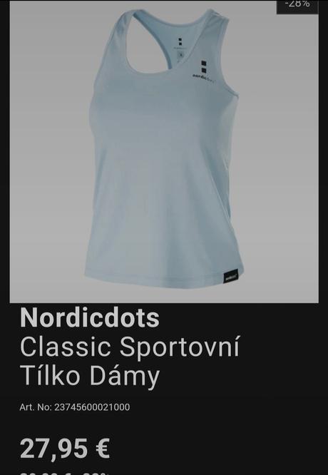 Funkčné tielko nordicdots, s