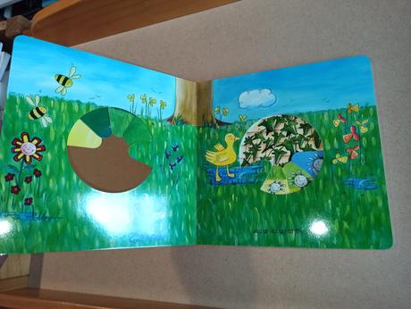 My itsy bitsy spider tab book leporelo, 