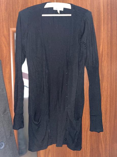 Tenký dlhší kardigan alebo svetrík, bershka,s