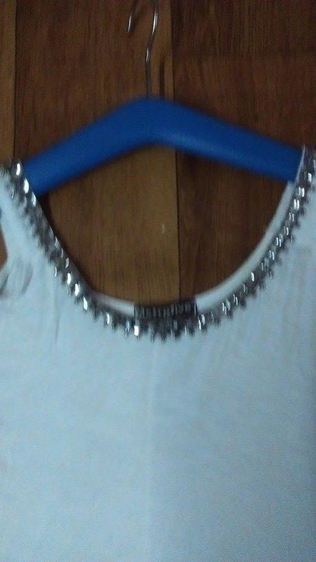 Biele tricko s kimono rukavmi l-xl, l