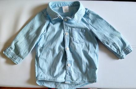 Riflová košeľa h&m, h&m,68