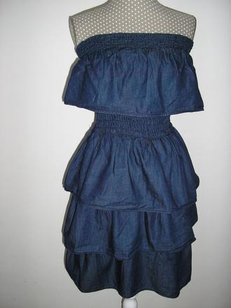 Šaty rifľové  872, s