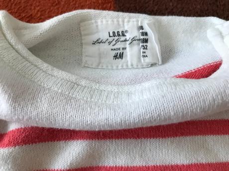 Pulovrík zn. h&m, vel. 86, h&m,86