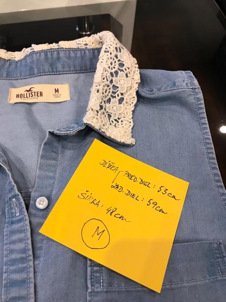 Hollister košeľa s krajkou, hollister,m