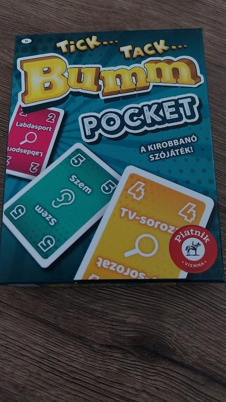Kartova hra bumm pocket,