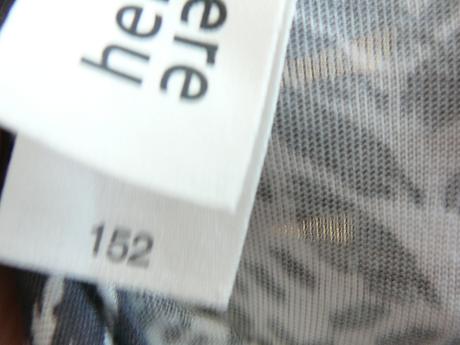 Dievcenske saty top, c&a,152