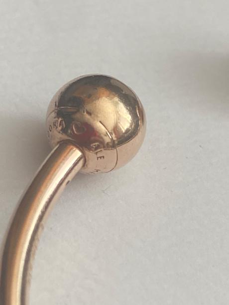 Pandora rose gold naramok, pandora
