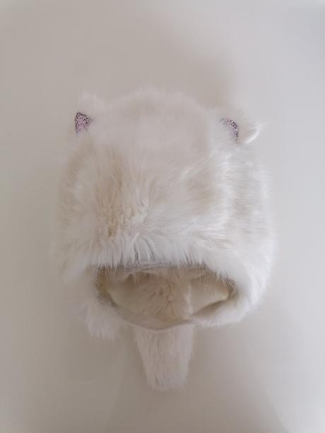 Čiapka zimná mačička, h&m,92