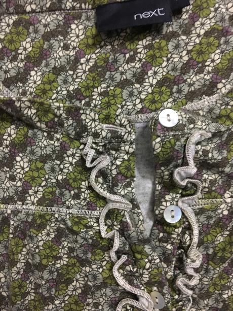 Zelená kvetinová blúzka, next,44