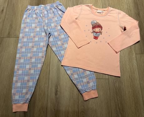 Pyžamko zimné dievčatko slovenka 128, slovenka,128