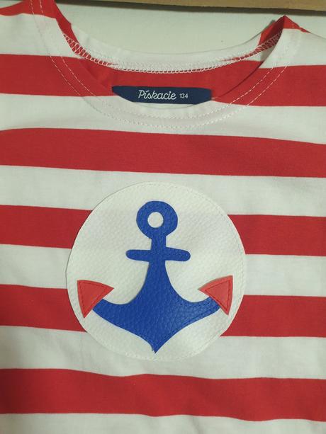 Pískacie tričko s krátkym rukávom, 134