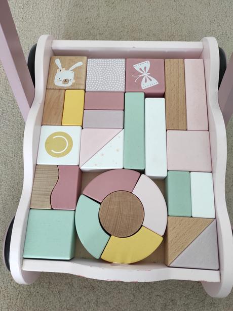 Vozík s kockami little dutch,