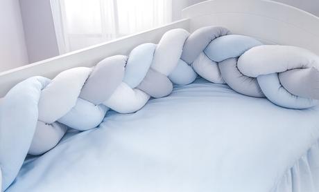 Vrkoč / pletenec / mantinel grey 180 / 360 cm, šírka (cm): 30,dĺžka (cm): 180