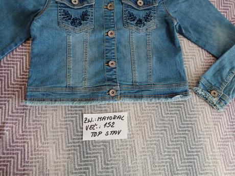 Riflova bunda zn.mayoral veľ.152, mayoral,152