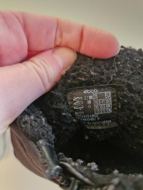 Zimné čižmy, ecco,28