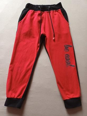 Dvojfarebné tepláky, modelko,110