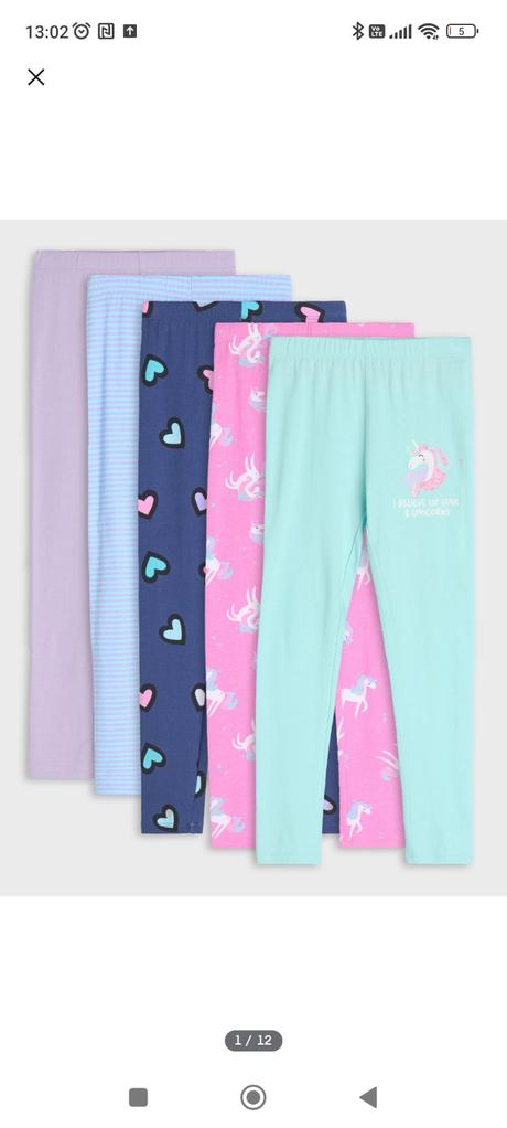 Legíny sinsay 5ks veľkosť 122, sinsay,122