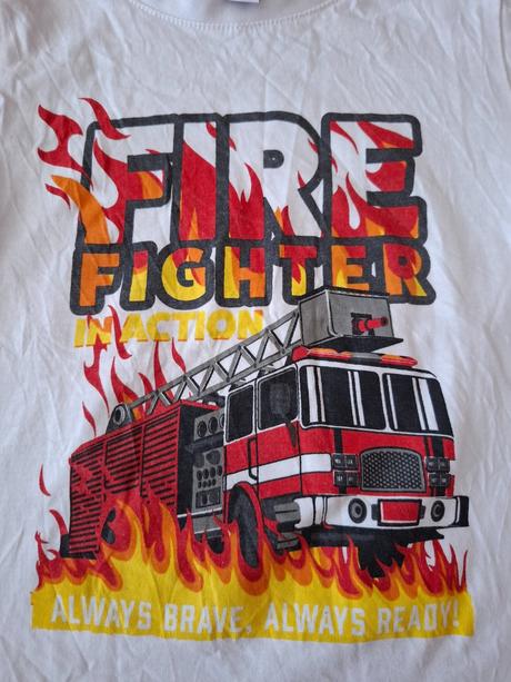 Tričko požiarne auto, dopodopo,122