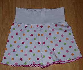 Bodkované šortky- top stav, baby service,80