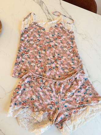 Benetton letné pyzamo dámske m, benetton,m