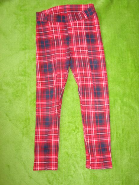 Kárované legíny h&m, h&m,122