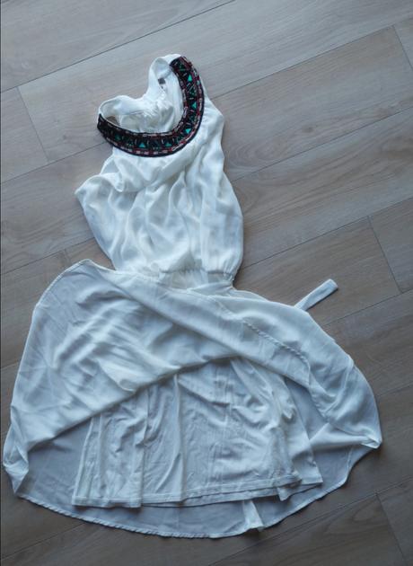 Šaty biele orsay, orsay,38