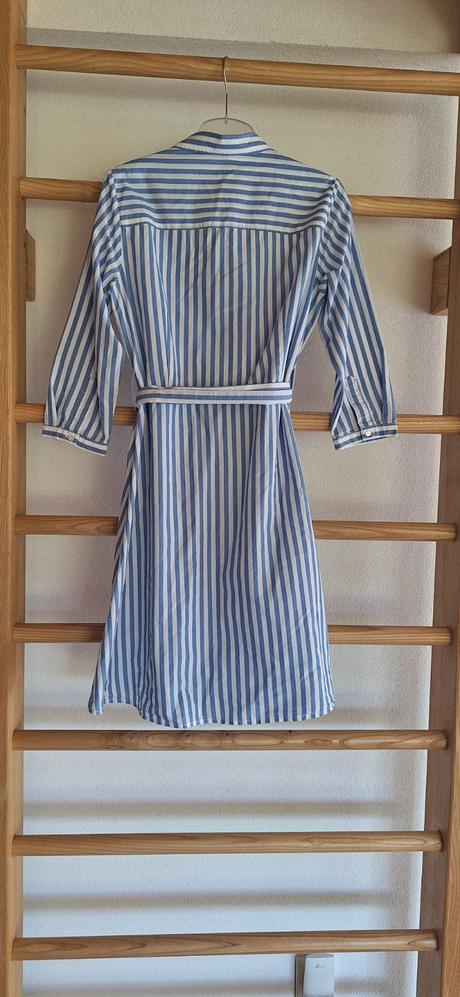 Pásikové bavlnené šaty, takko,38