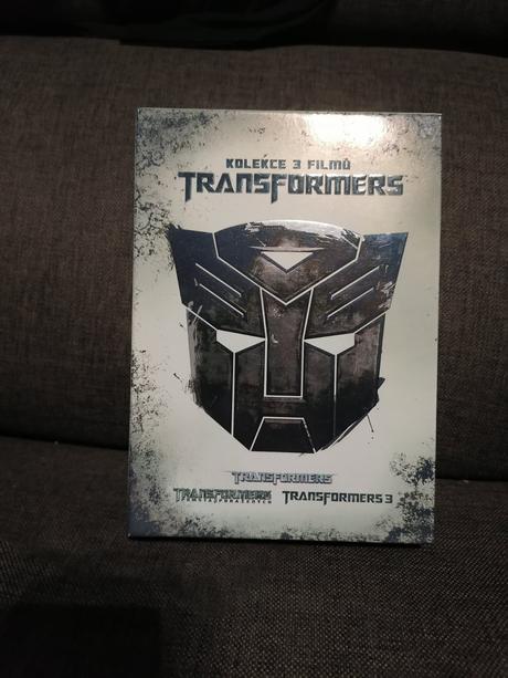 3 dvd filmy transformers transformery, 