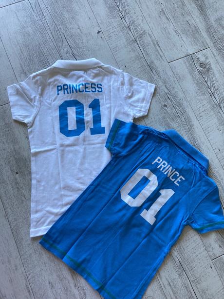 Súrodenecké tričká č.110 a č.122, 110