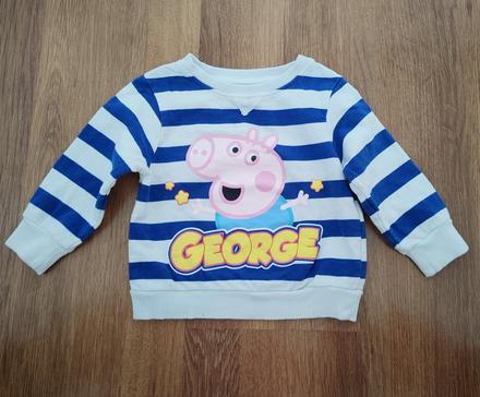 Mikina peppa pig, primark,80