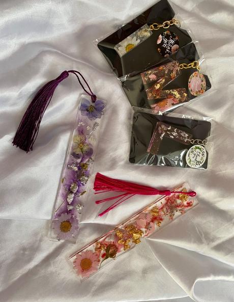 Záložka do knihy zo živice, 