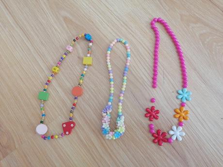 Detské náhrdelníky, cena spolu, 