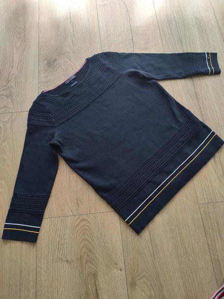 Tmavomodrý svetrík tommy hilfiger, veľ. s, tommy hilfiger,s