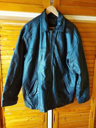 Pánska kožená bunda, 50