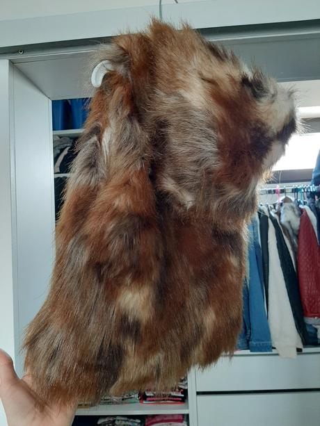 Dokonalá kožušinková vestička od nextu na 4-7r., next,122