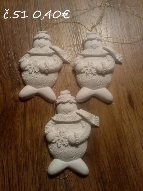 Sadrove odliatky na maľovanie,