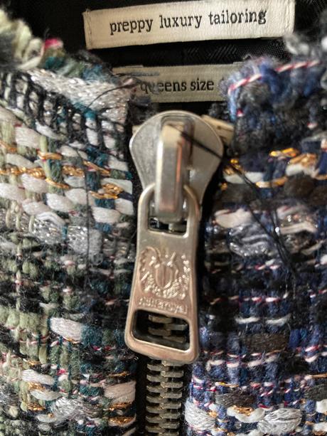 Rich & royal boucle sako kabátik č. 40, 40